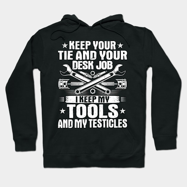 Car Mechanic Auto Mechanic Motor Mechanic Hoodie by Krautshirts